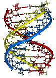 Rotating triple helix